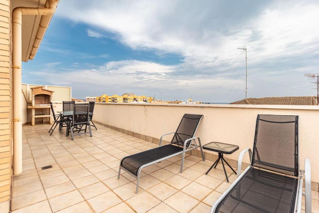Atico Con Terraza Y Piscina Apartment เพนิสโคลา ภายนอก รูปภาพ